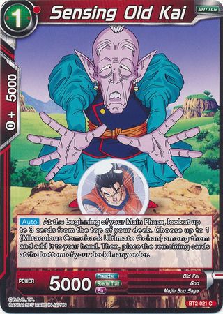 Sensing Old Kai (BT2-021) [Union Force] | Odin's Place