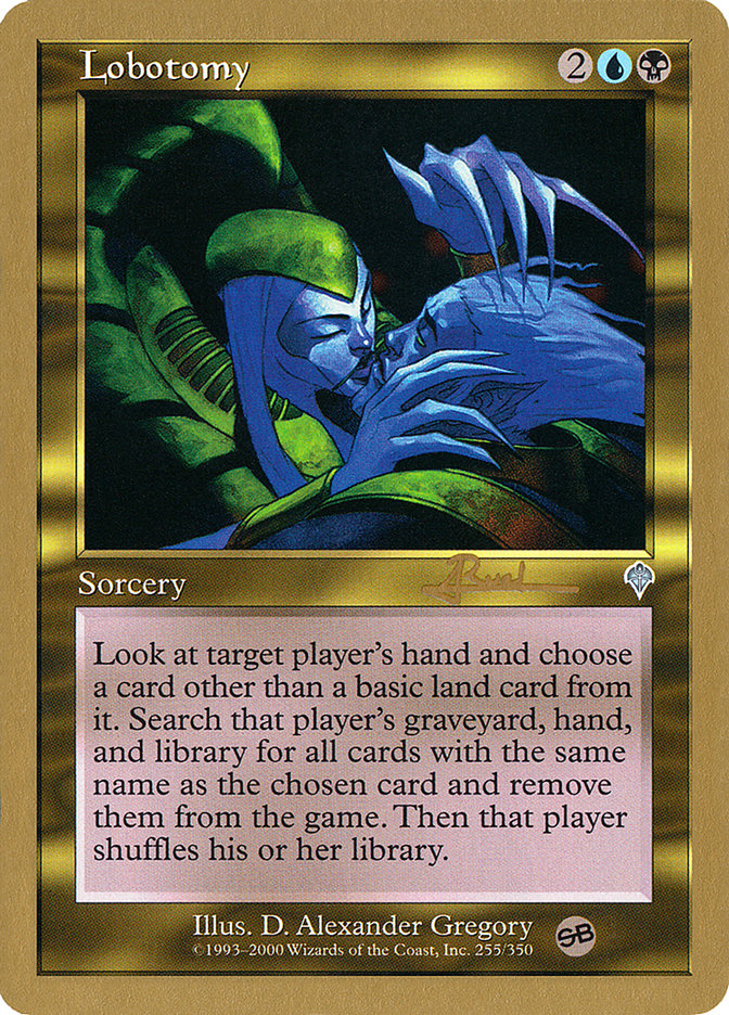 Lobotomy (Antoine Ruel) (SB) [World Championship Decks 2001] | Odin's Place