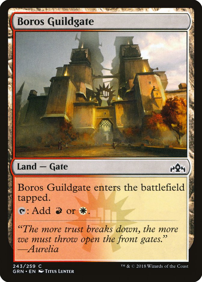 Boros Guildgate (243/259) [Guilds of Ravnica] | Odin's Place
