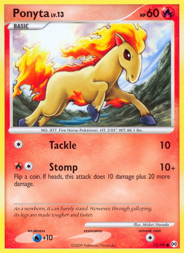 Ponyta (72/99) [Platinum: Arceus] | Odin's Place