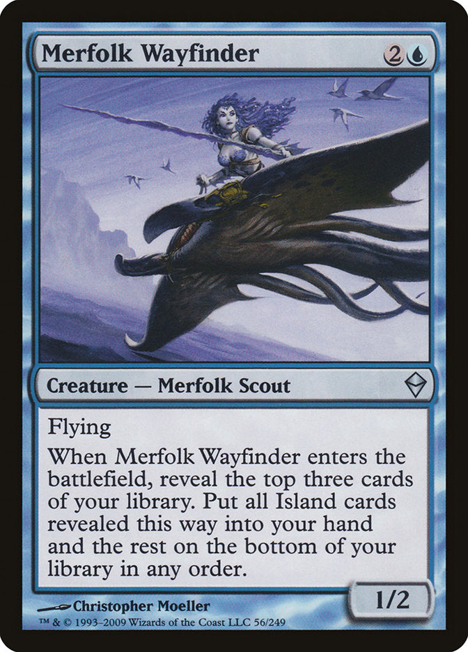 Merfolk Wayfinder (56) [Zendikar] | Odin's Place