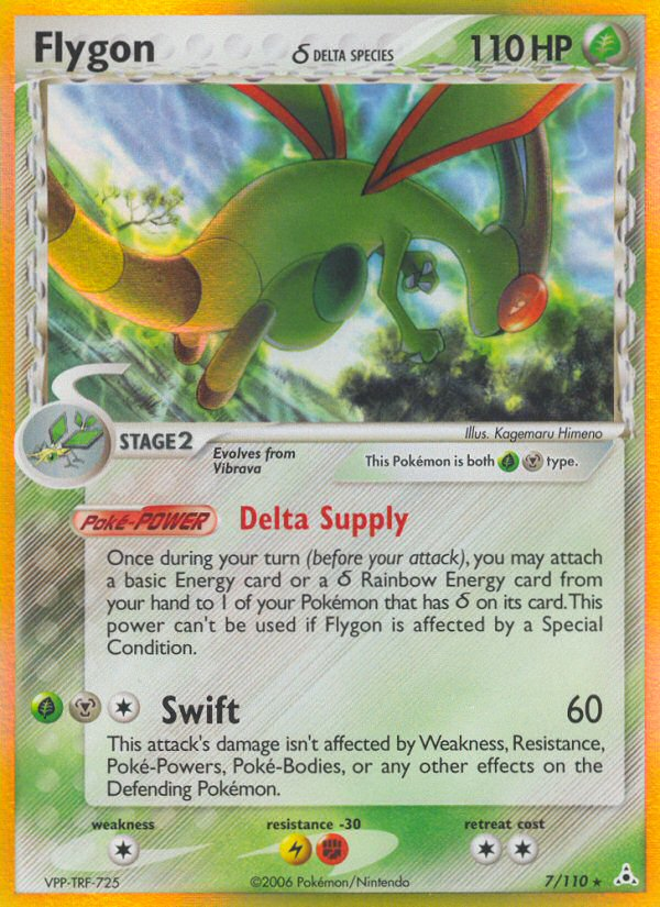 Flygon (7/110) (Delta Species) [EX: Holon Phantoms] | Odin's Place