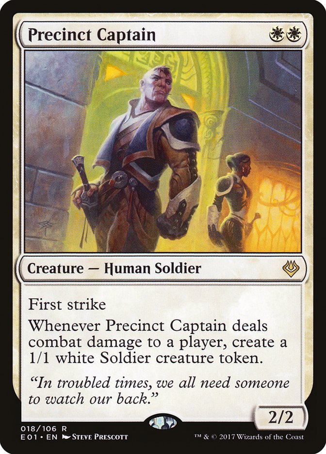 Precinct Captain (18) [Archenemy: Nicol Bolas] | Odin's Place
