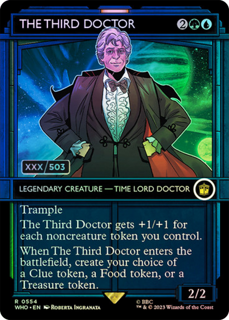 The Third Doctor (Serial Numbered) [Doctor Who] | Odin's Place