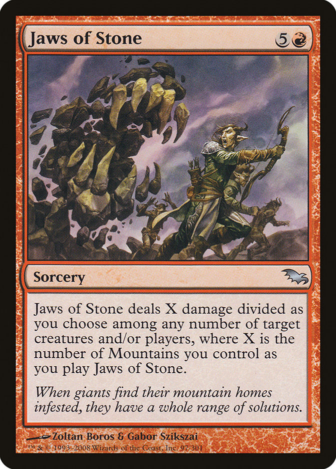 Jaws of Stone (97) [Shadowmoor] | Odin's Place