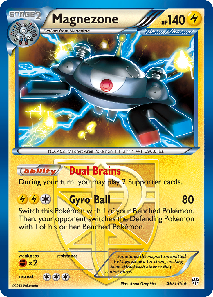 Magnezone (46/135) [Black & White: Plasma Storm] | Odin's Place