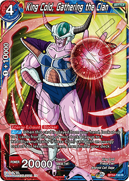 King Cold, Gathering the Clan (BT14-150) [Cross Spirits] | Odin's Place