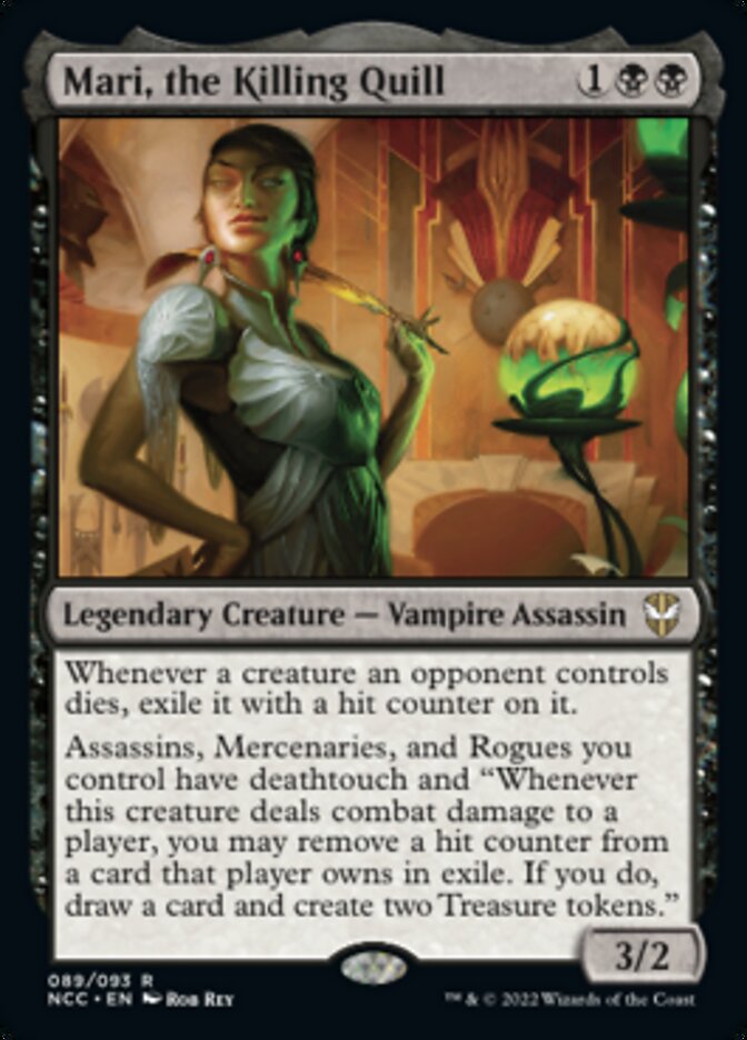 Mari, the Killing Quill [Streets of New Capenna Commander] | Odin's Place