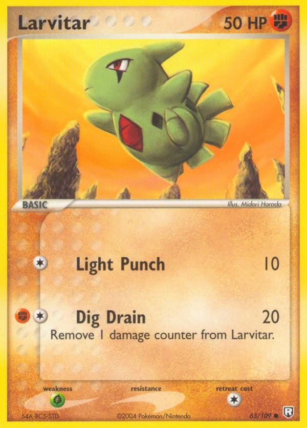 Larvitar (63/109) [EX: Team Rocket Returns] | Odin's Place