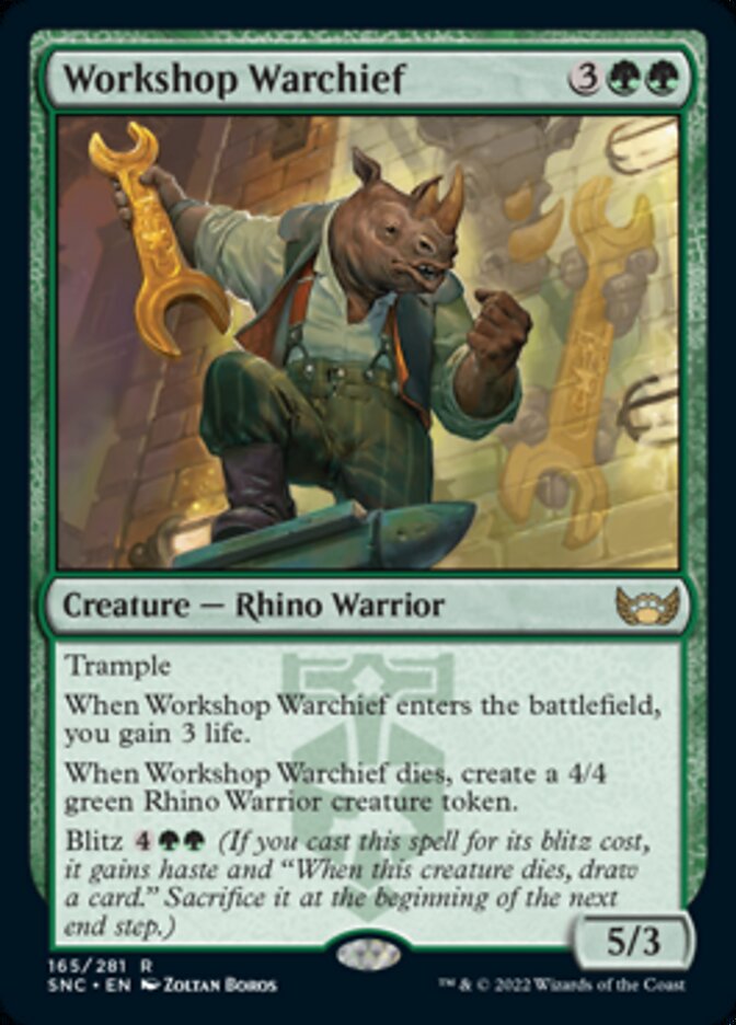 Workshop Warchief [Streets of New Capenna] | Odin's Place