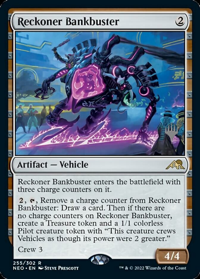 Reckoner Bankbuster (Promo Pack) [Kamigawa: Neon Dynasty Promos] | Odin's Place