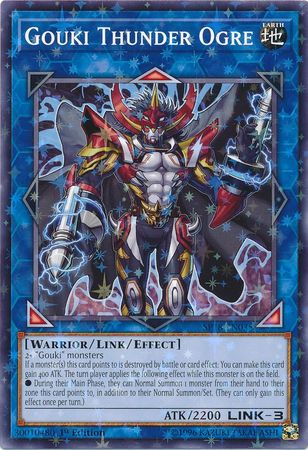 Gouki Thunder Ogre [SP18-EN035] Starfoil Rare | Odin's Place