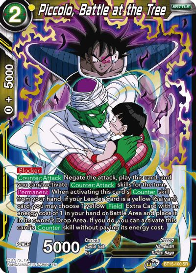 Piccolo, Battle at the Tree (BT15-100) [Saiyan Showdown] | Odin's Place