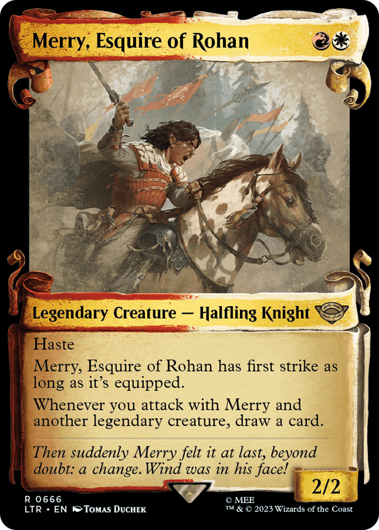 Merry, Esquire of Rohan [The Lord of the Rings: Tales of Middle-Earth Showcase Scrolls] | Odin's Place