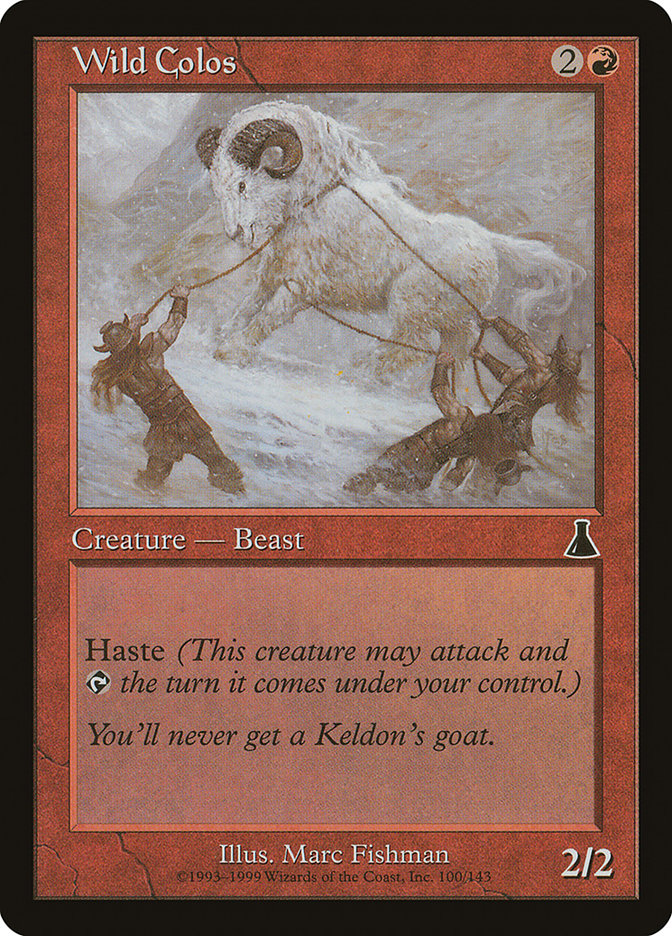 Wild Colos (100) [Urza's Destiny] | Odin's Place