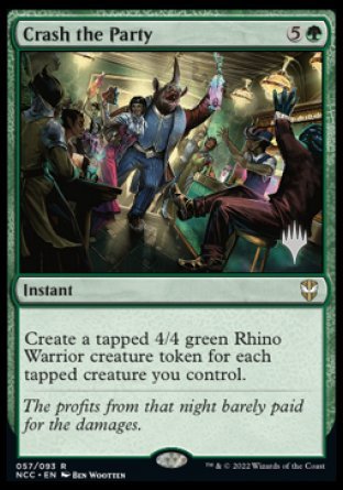 Crash the Party (Promo Pack) [Streets of New Capenna Commander Promos] | Odin's Place
