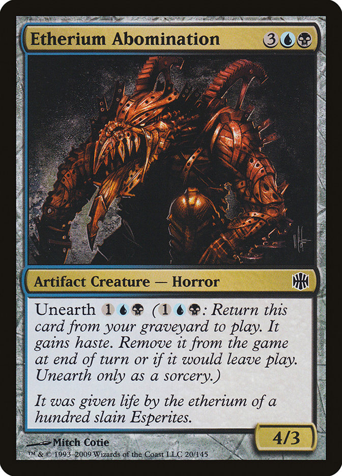 Etherium Abomination (20) [Alara Reborn] | Odin's Place