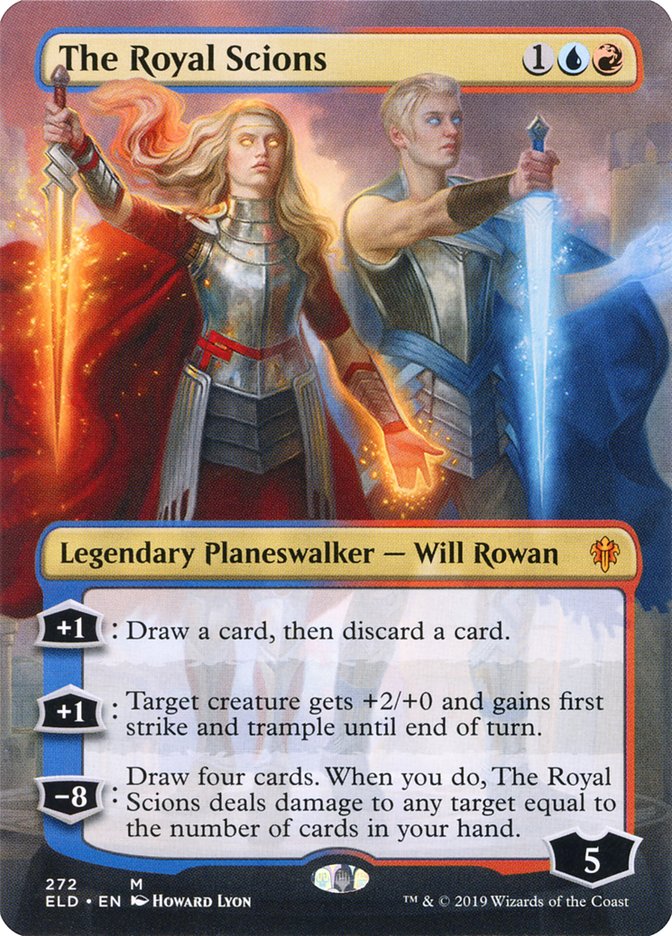 The Royal Scions (Borderless) [Throne of Eldraine] | Odin's Place