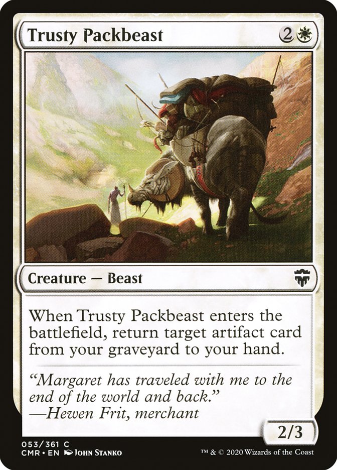 Trusty Packbeast [Commander Legends] | Odin's Place