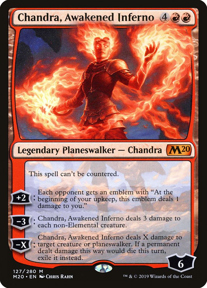 Chandra, Awakened Inferno (127) [Core Set 2020] | Odin's Place