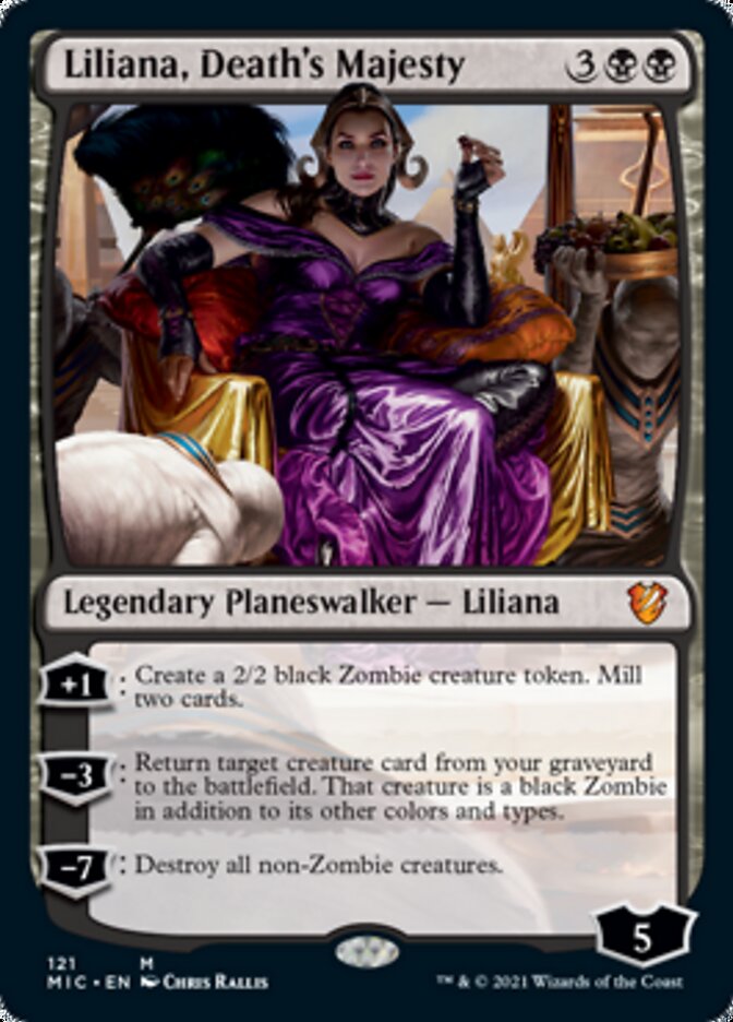 Liliana, Death's Majesty [Innistrad: Midnight Hunt Commander] | Odin's Place