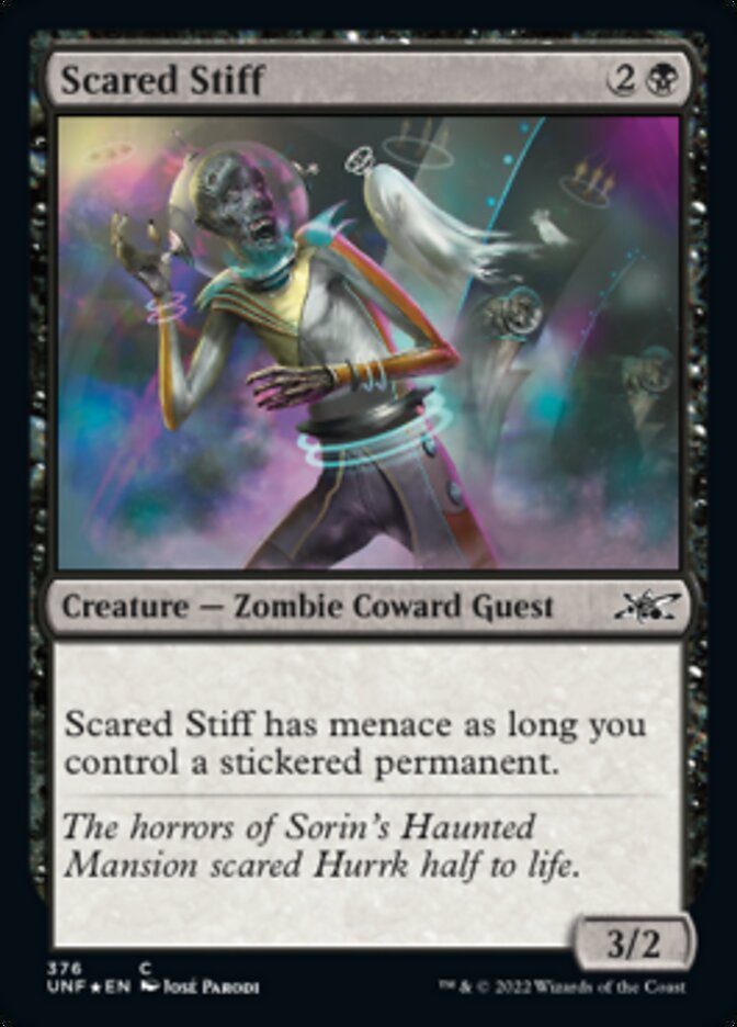 Scared Stiff (Galaxy Foil) [Unfinity] | Odin's Place