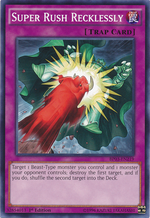 Super Rush Recklessly [BP03-EN219] Common | Odin's Place