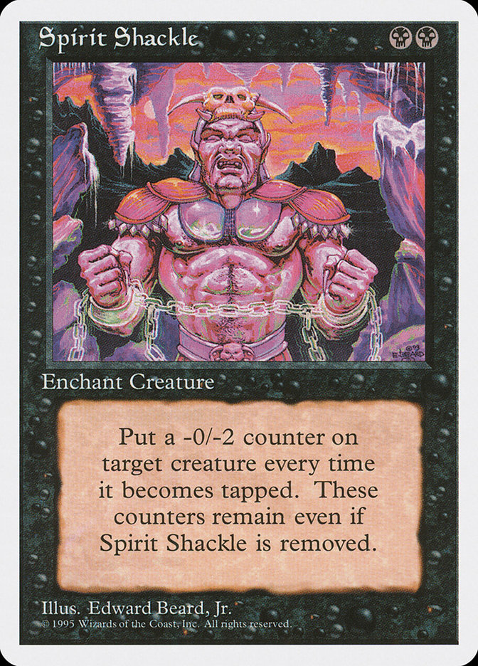 Spirit Shackle (163) [Fourth Edition] | Odin's Place