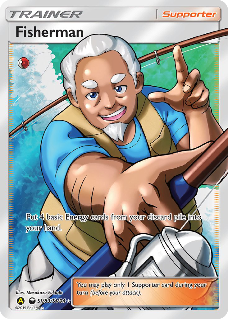 Fisherman (SV83/SV94) [Sun & Moon: Hidden Fates - Shiny Vault] | Odin's Place