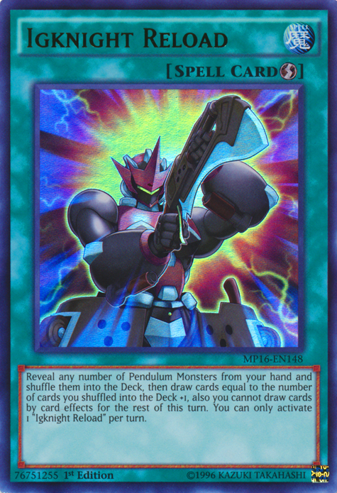 Igknight Reload [MP16-EN148] Ultra Rare | Odin's Place
