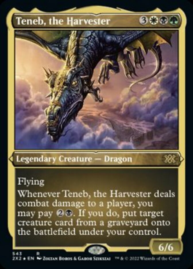 Teneb, the Harvester (Foil Etched) [Double Masters 2022] | Odin's Place