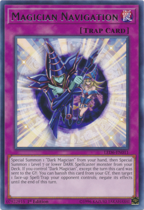Magician Navigation [LED6-EN011] Rare | Odin's Place