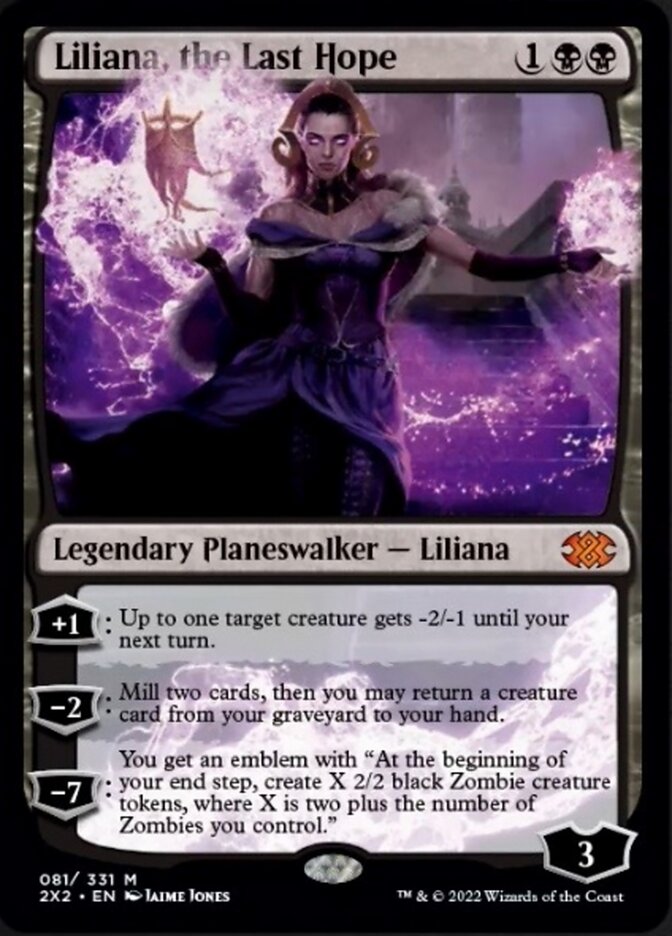 Liliana, the Last Hope [Double Masters 2022] | Odin's Place