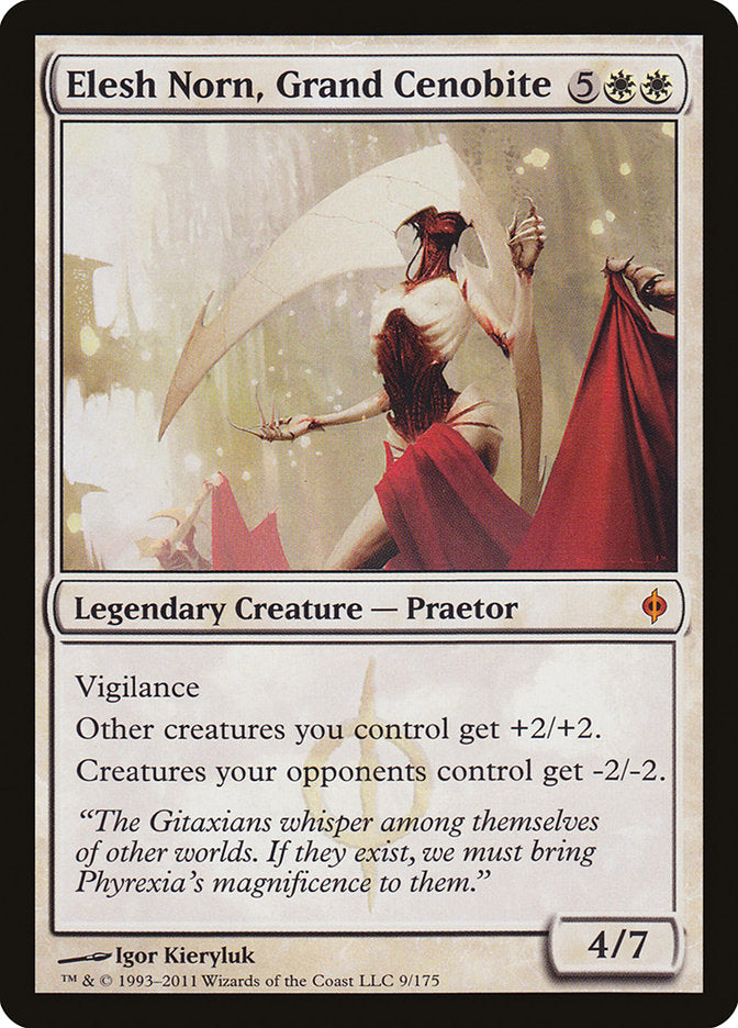 Elesh Norn, Grand Cenobite (9) [New Phyrexia] | Odin's Place
