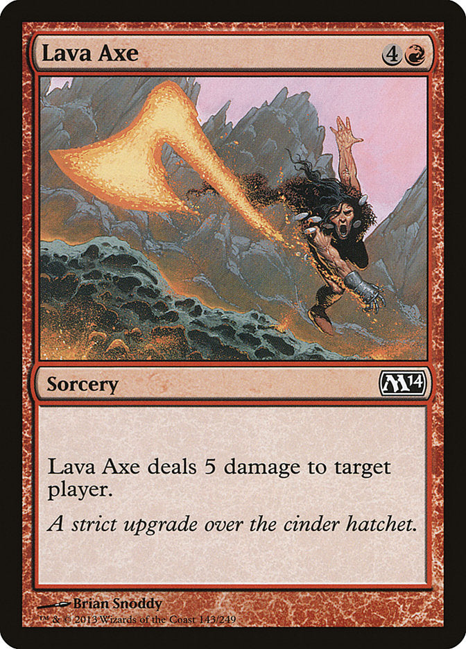 Lava Axe (143) [Magic 2014] | Odin's Place