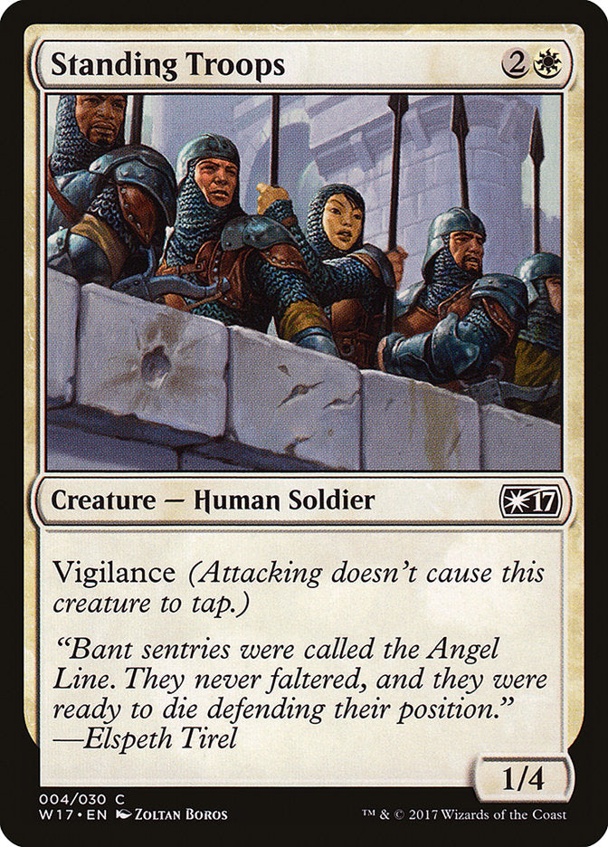Standing Troops (4) [Welcome Deck 2017] | Odin's Place
