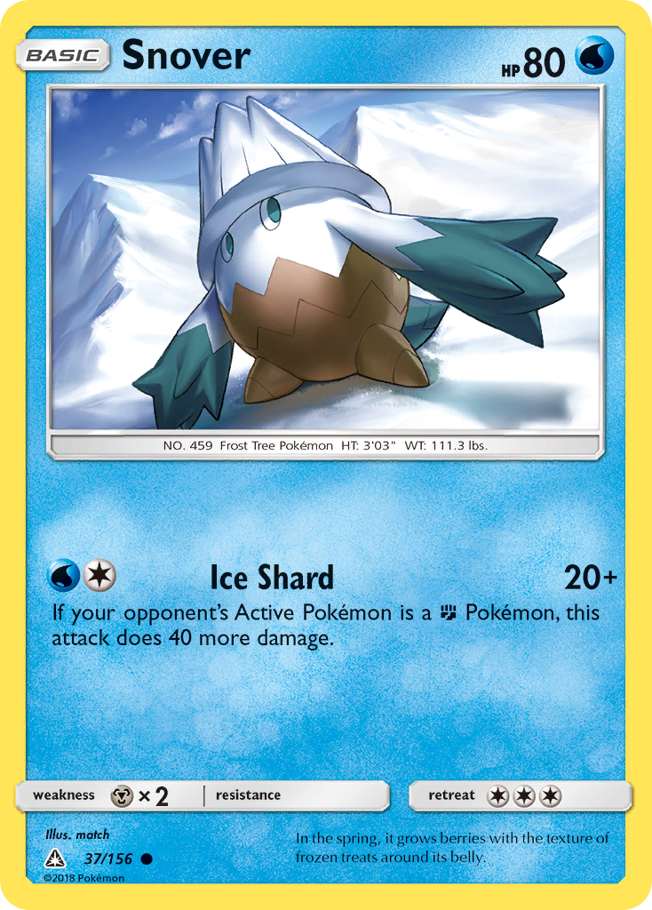 Snover (37/156) [Sun & Moon: Ultra Prism] | Odin's Place