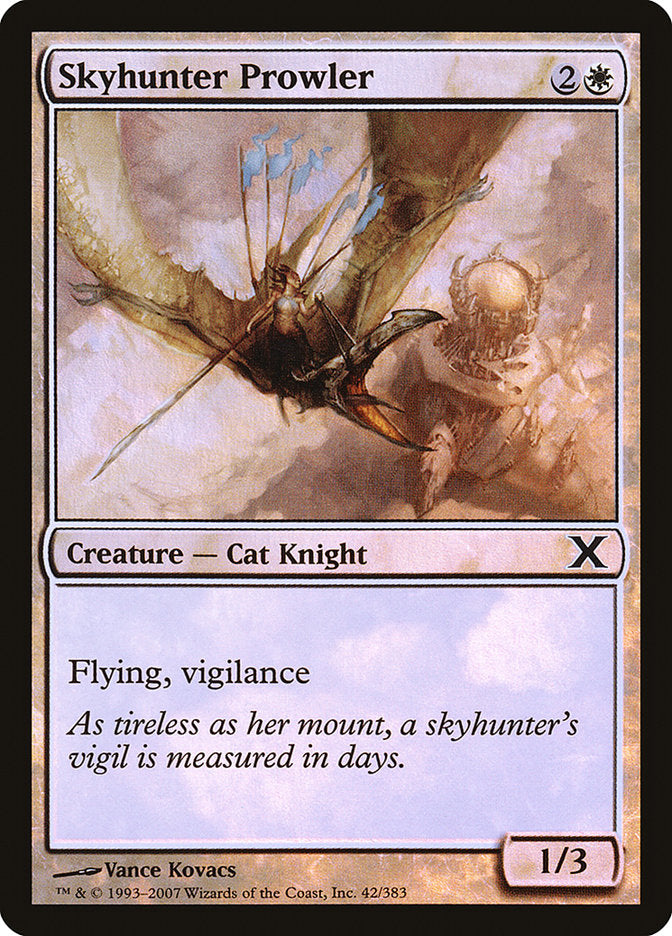 Skyhunter Prowler (Premium Foil) [Tenth Edition] | Odin's Place