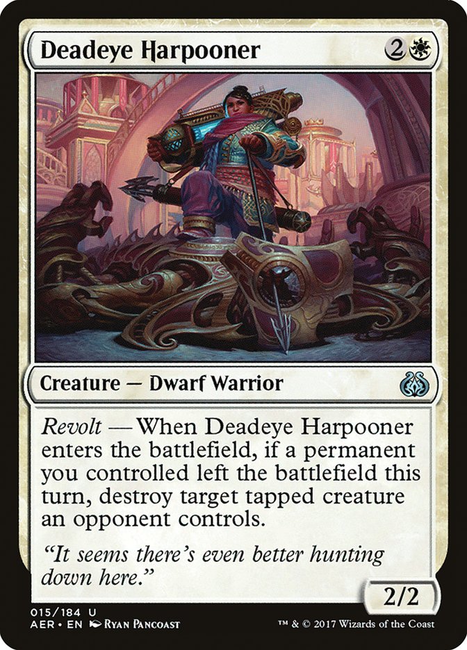 Deadeye Harpooner (15) [Aether Revolt] | Odin's Place