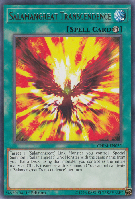 Salamangreat Transcendence [CHIM-EN052] Rare | Odin's Place