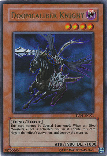 Doomcaliber Knight [TU01-EN001] Ultra Rare | Odin's Place