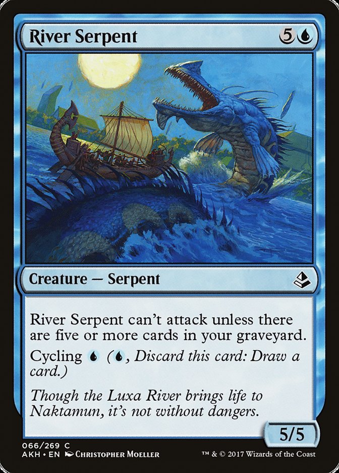 River Serpent (66) [Amonkhet] | Odin's Place