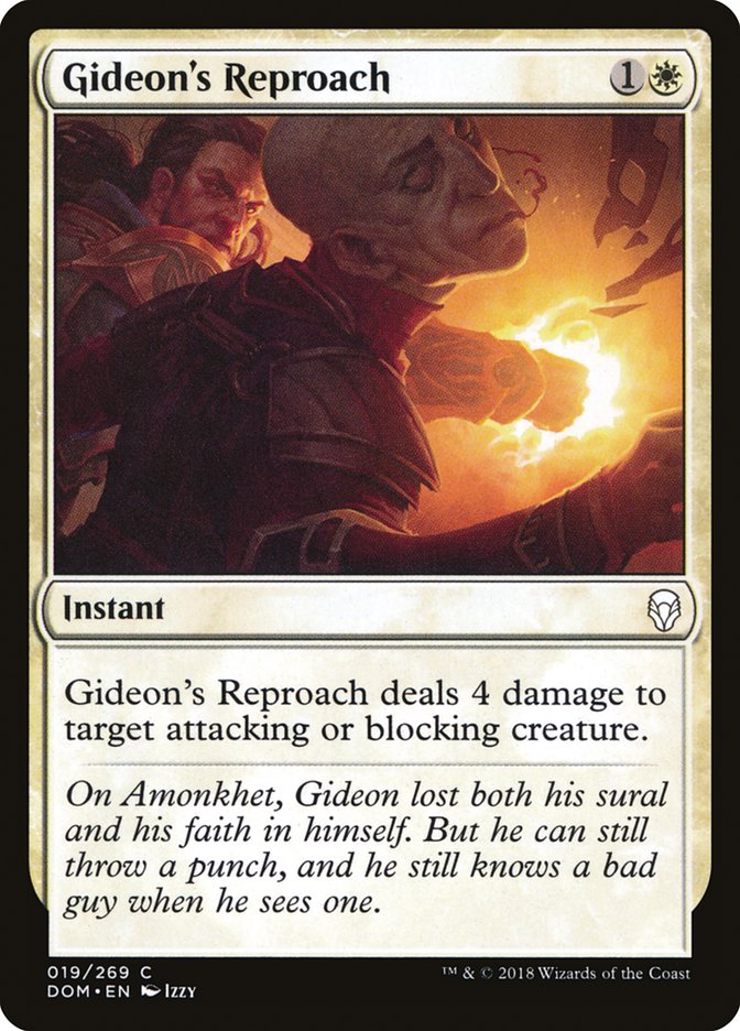 Gideon's Reproach (19) [Dominaria] | Odin's Place