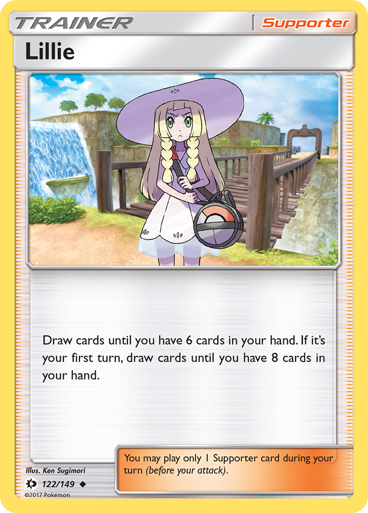 Lillie (122/149) [Sun & Moon: Base Set] | Odin's Place