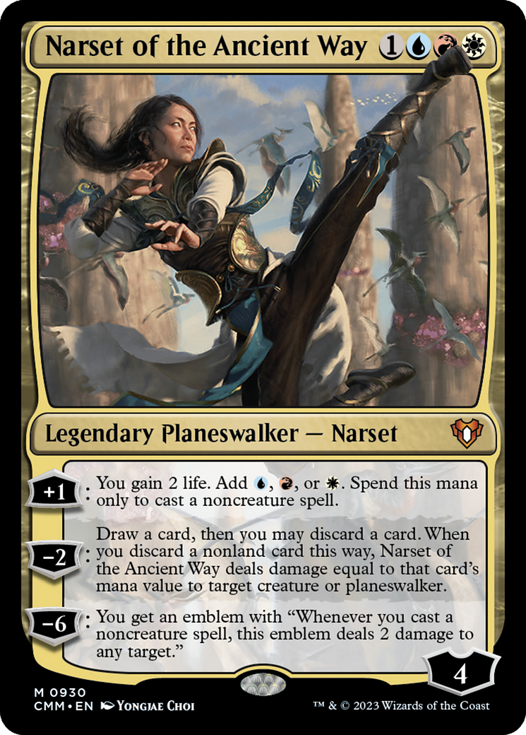 Narset of the Ancient Way [Commander Masters] | Odin's Place