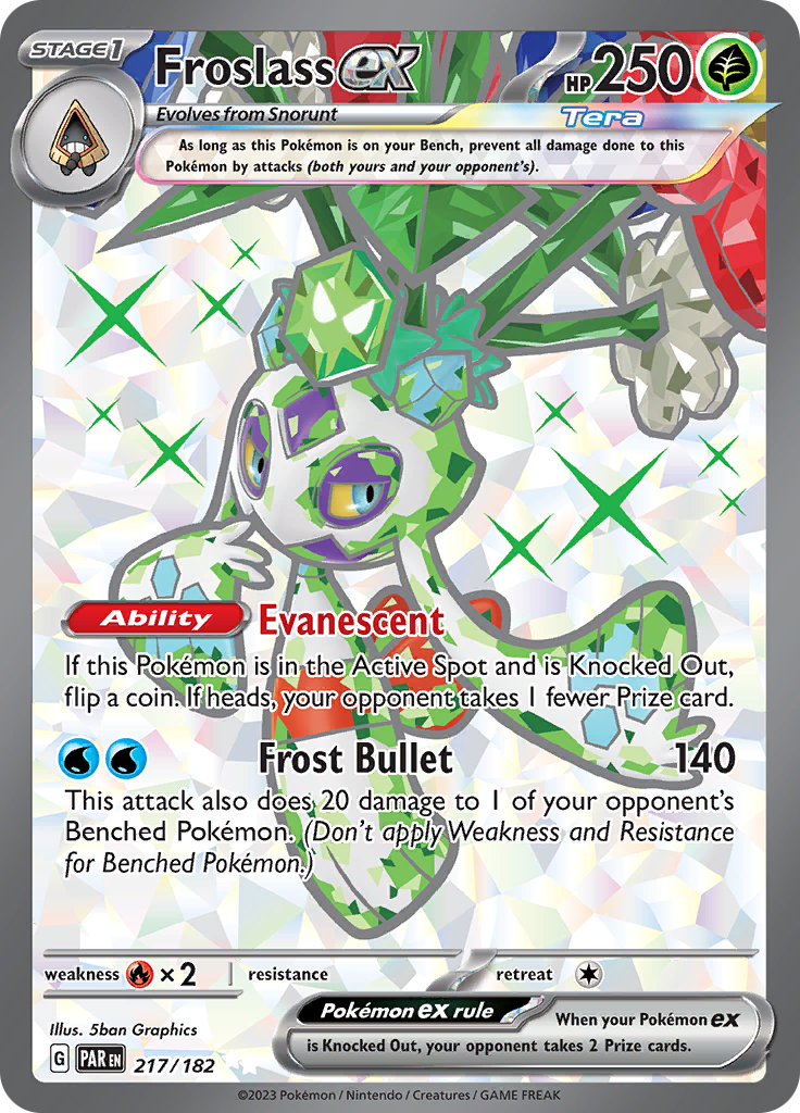 Froslass ex (217/182) [Scarlet & Violet: Paradox Rift] | Odin's Place
