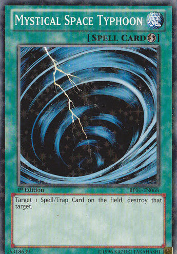 Mystical Space Typhoon [BP01-EN068] Starfoil Rare | Odin's Place