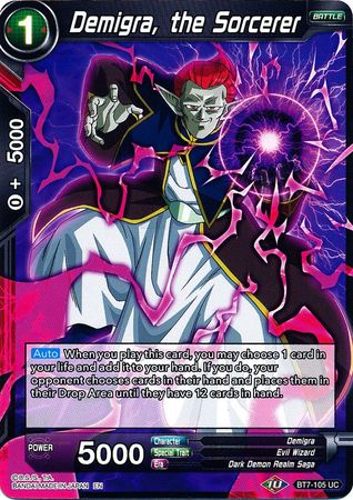 Demigra, the Sorcerer (BT7-105) [Assault of the Saiyans] | Odin's Place