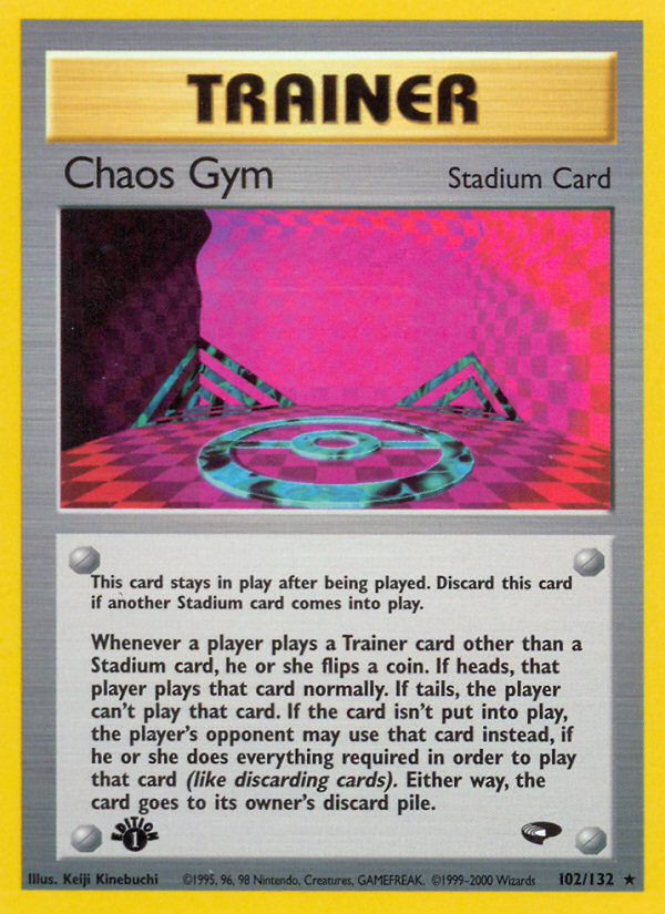 Chaos Gym (102/132) [Gym Challenge 1st Edition] | Odin's Place