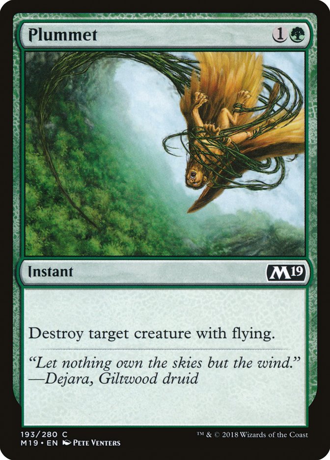 Plummet (193) [Core Set 2019] | Odin's Place